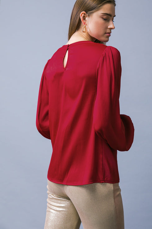 garden-sensation-satin-top Flying Tomato-Sophia's Style-7